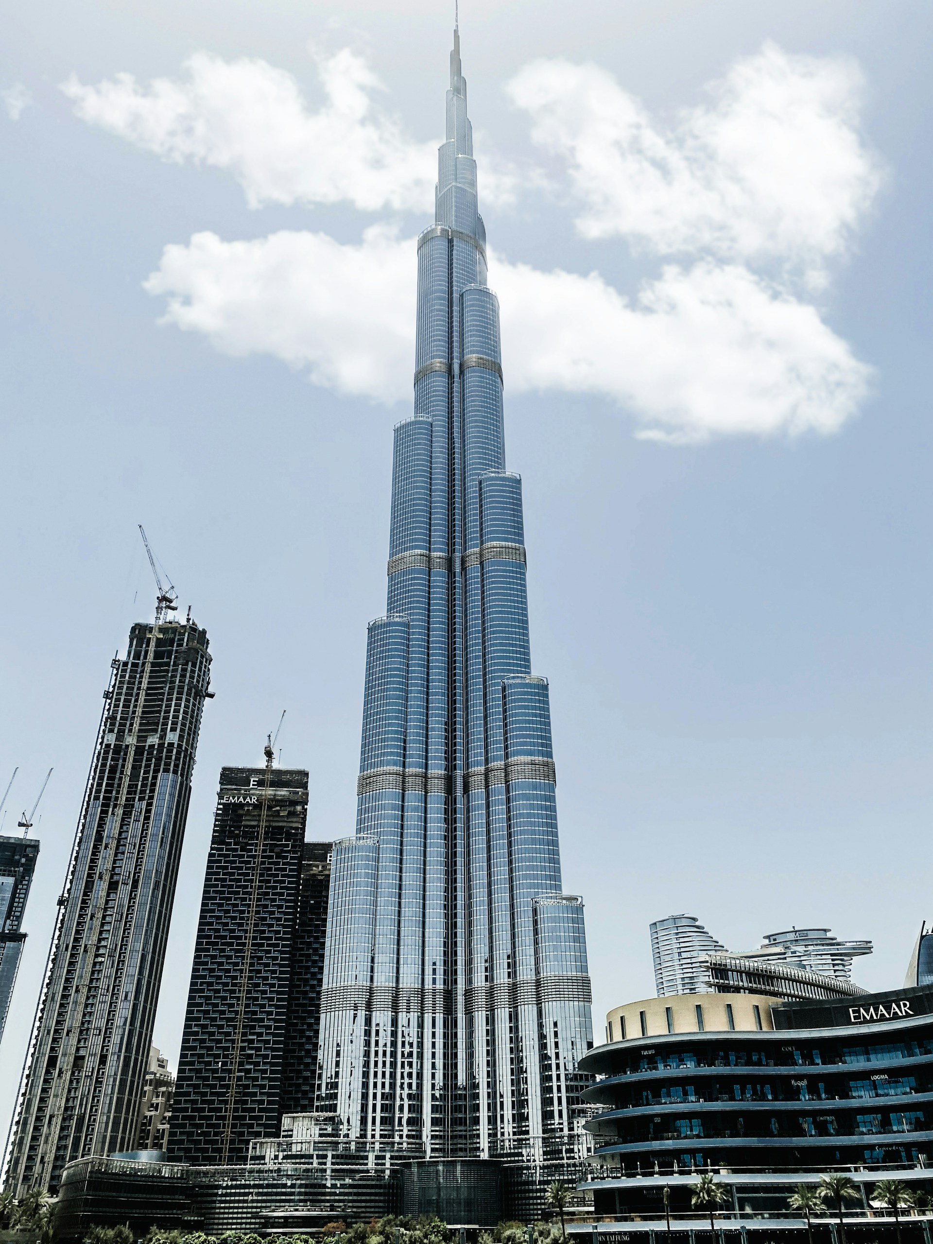 white and black high rise building