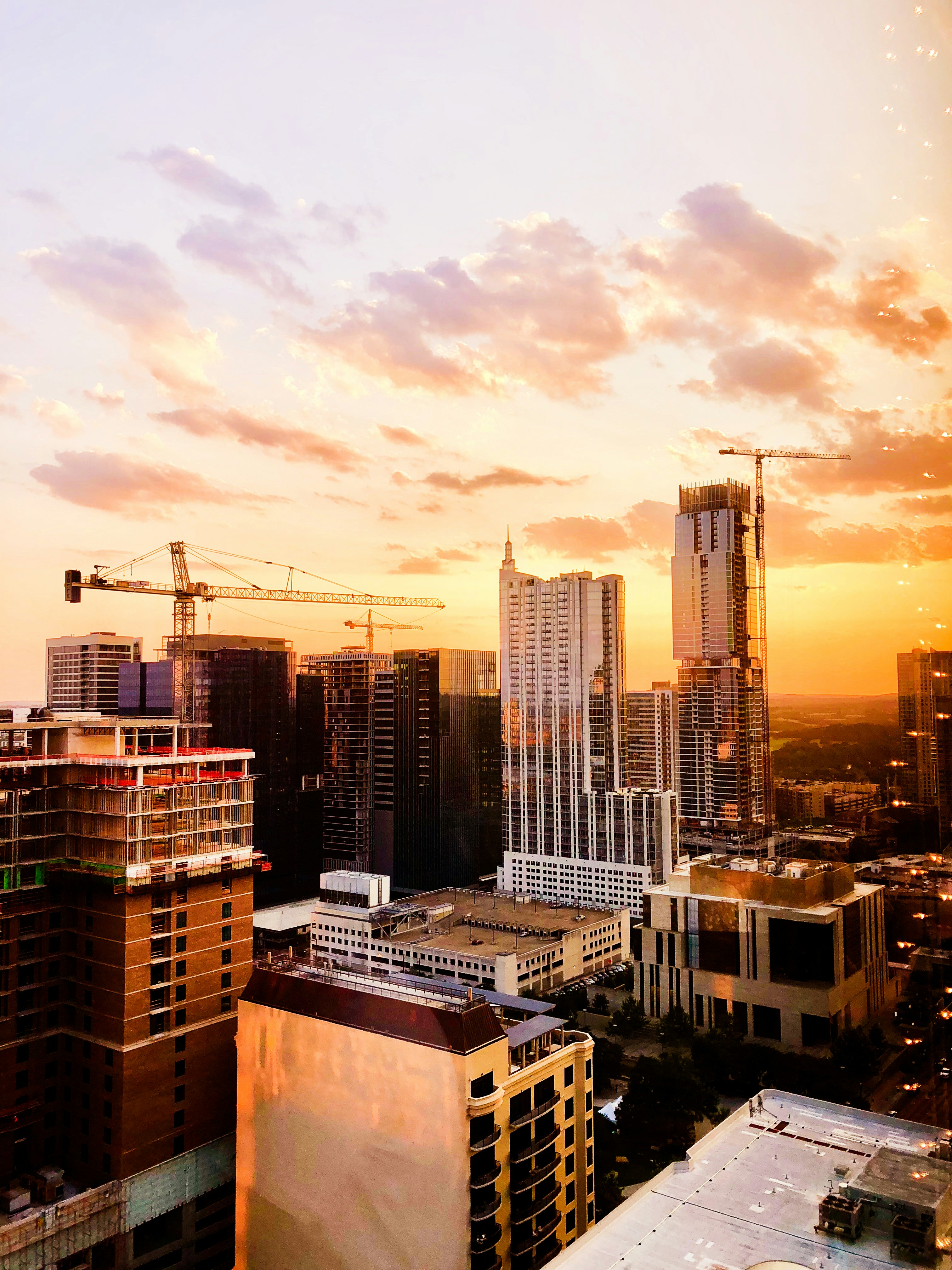 white and black city buildings during daytime