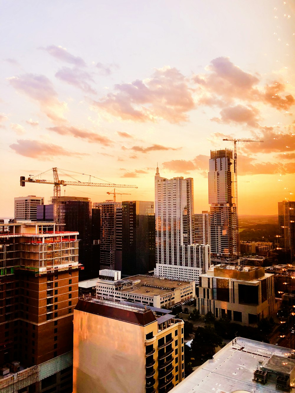 white and black city buildings during daytime