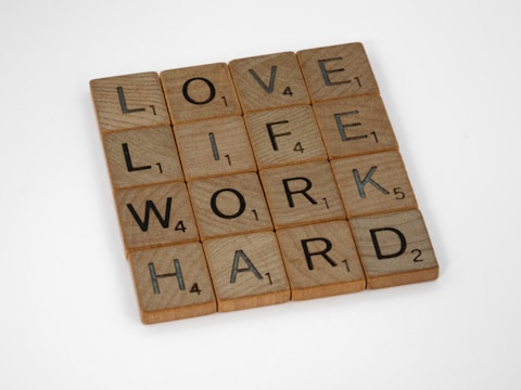 brown wooden blocks on white surface
