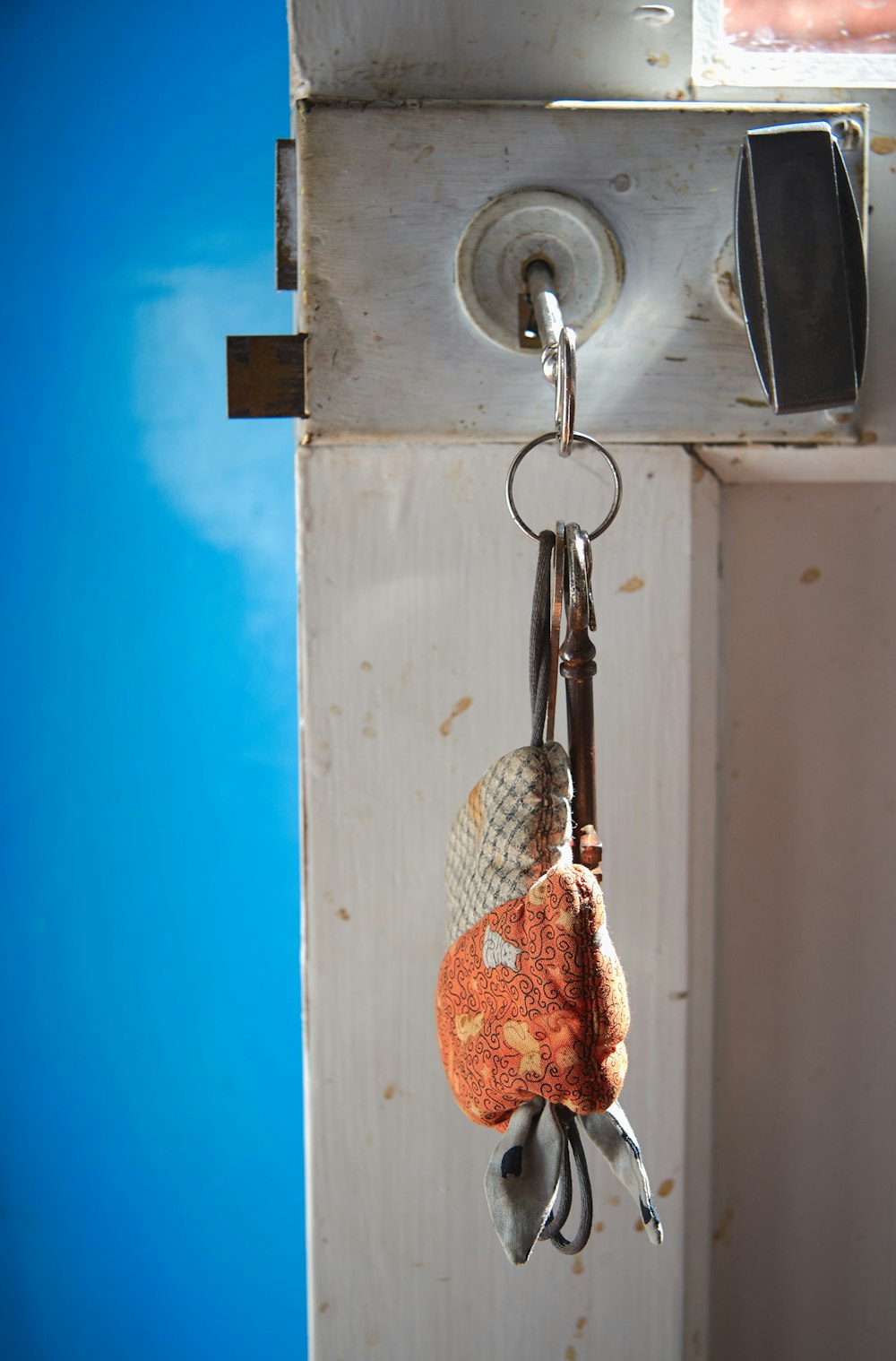 brown and black hanging decor