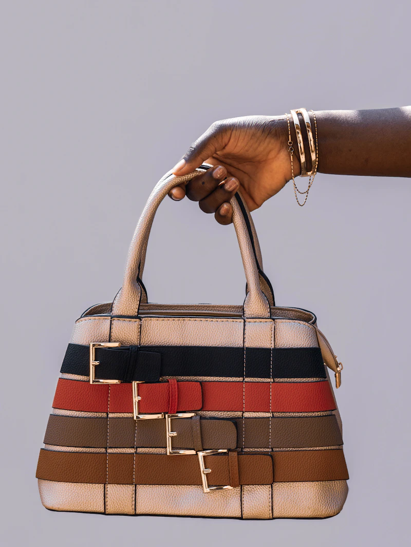 Sac à main en tissu wax
