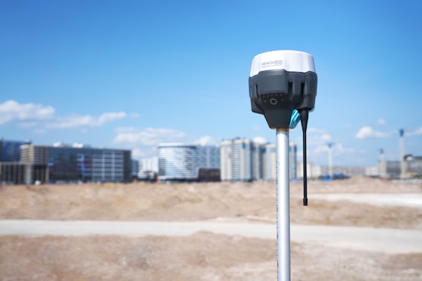 LiDAR scanner on tripod