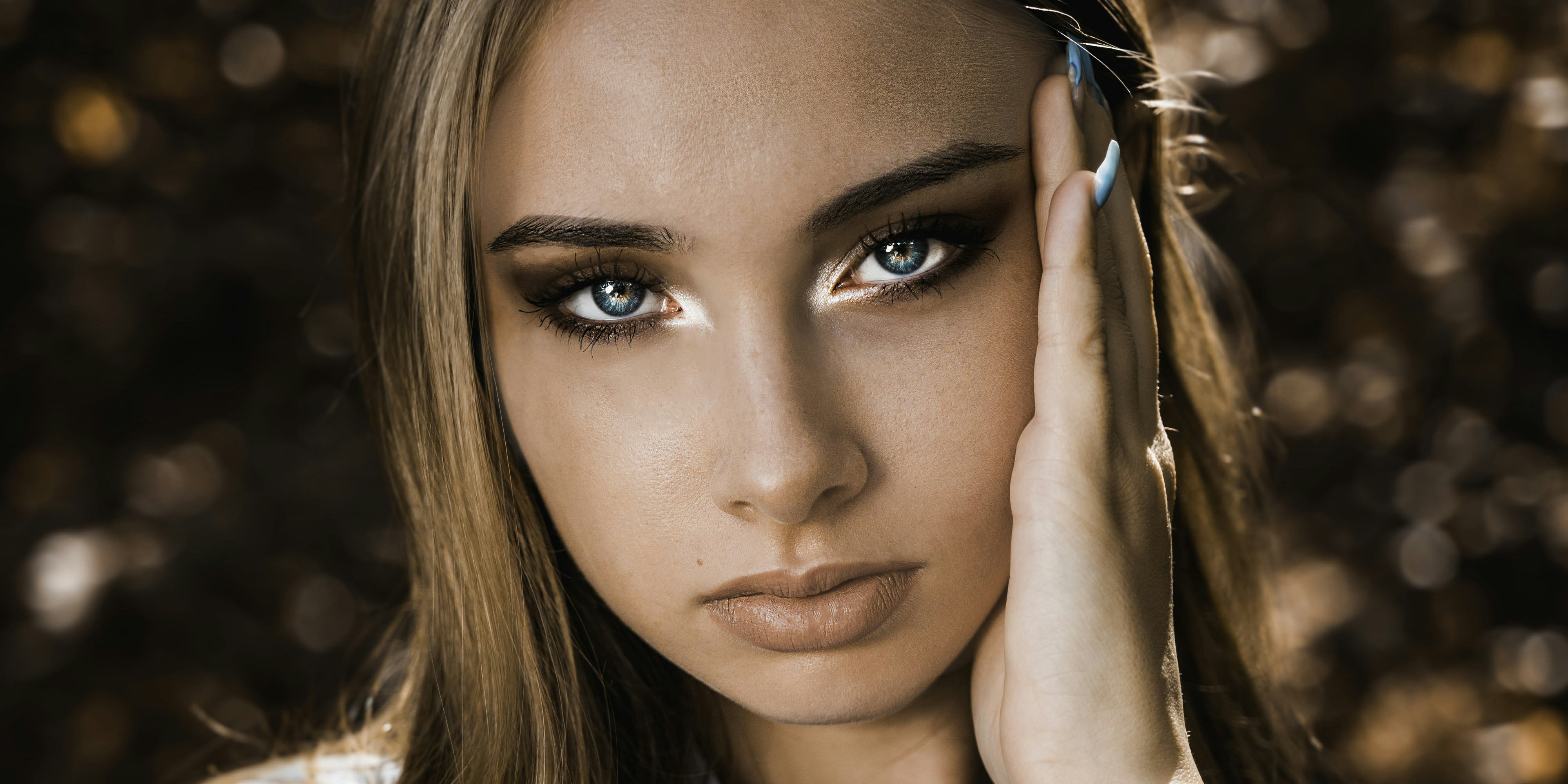 Portrait of a female influencer with confident and inspiring expression