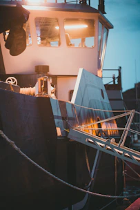 Close-up of a custom fishing boat part designed for Livescope technology, showcasing durable outdoor materials.