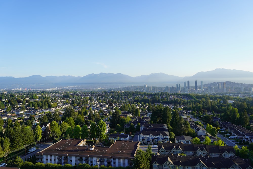 aerial view of city buildings during daytime