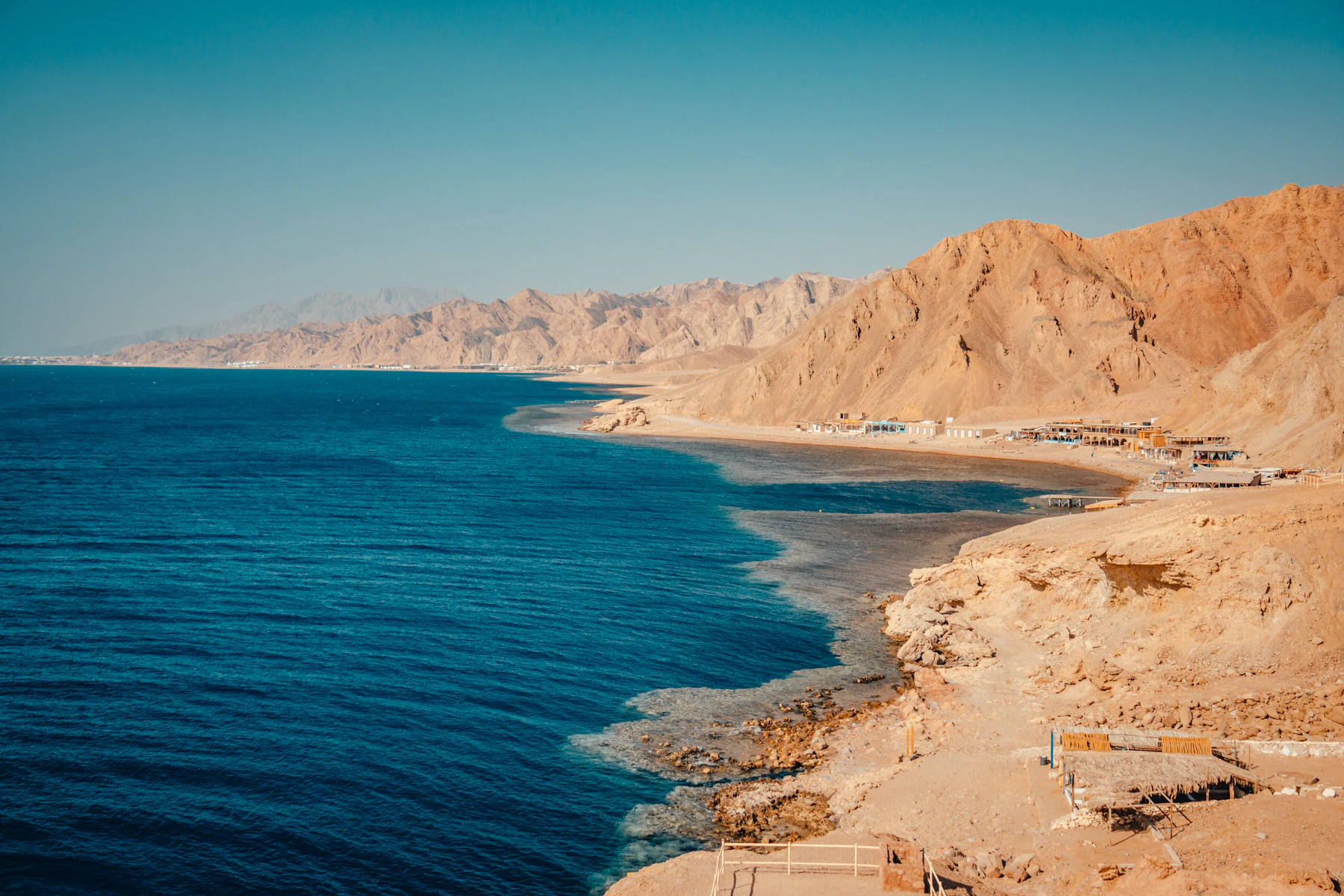 Dahab travel scenery in Egypt