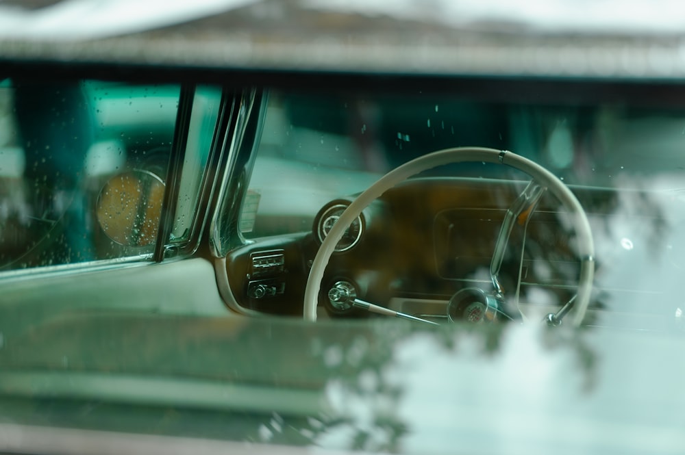 silver car side mirror during daytime