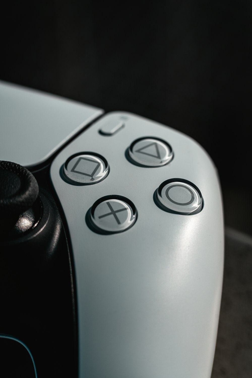 Manette de jeu Xbox One grise et noire
