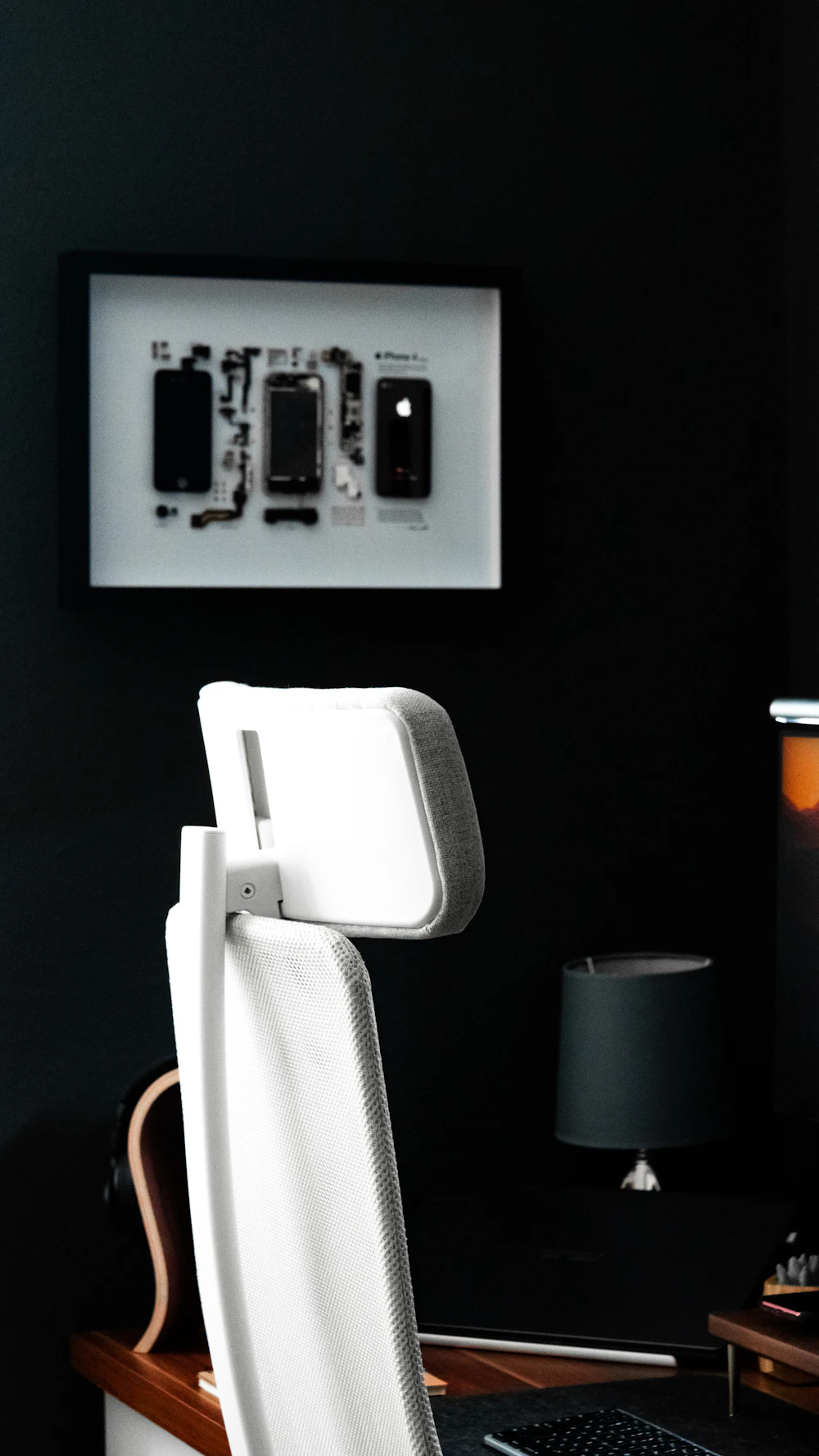 Cable management and floor boxes at a workstation