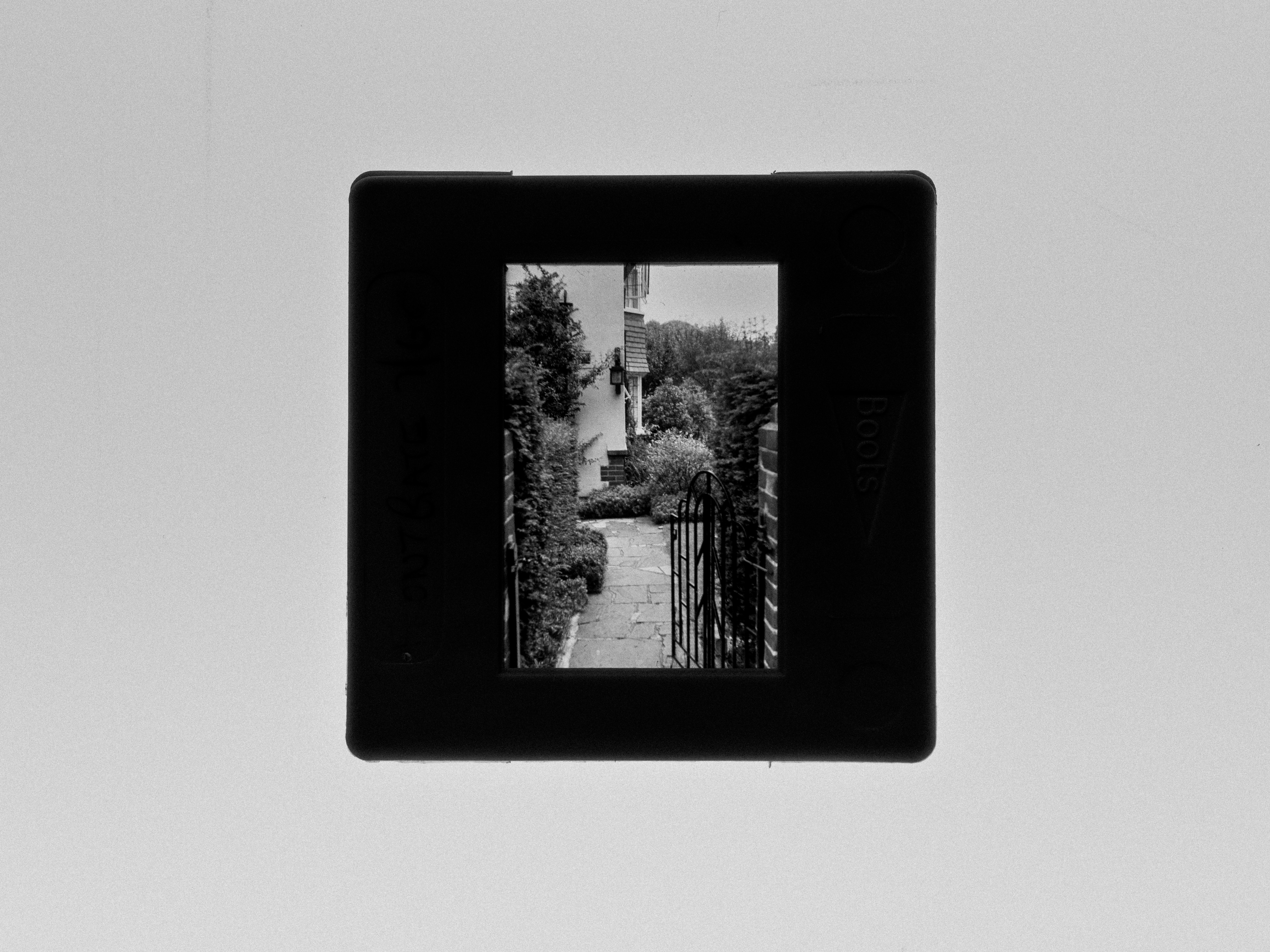 black framed photo of man and woman