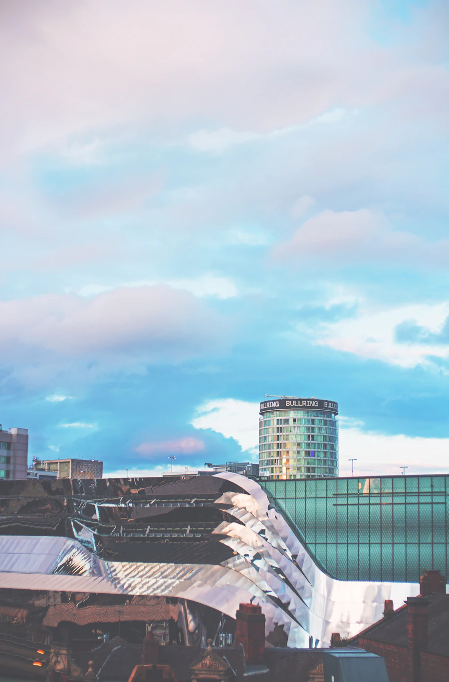 Birmingham city skyline