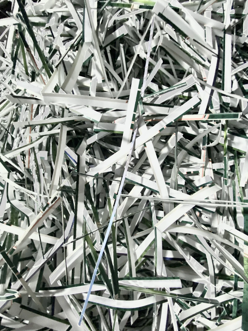 Máquina destructora de papel y documentos