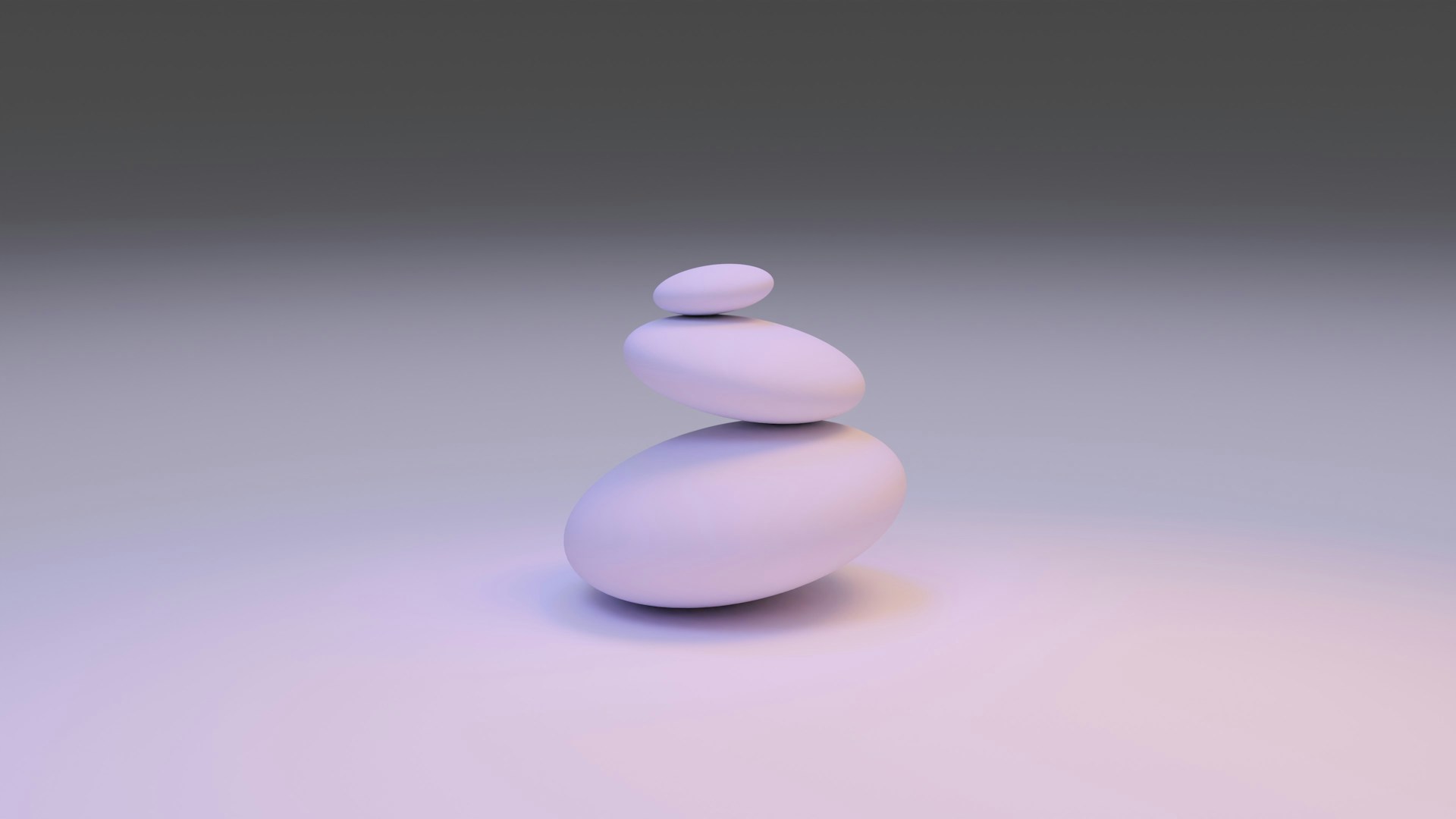 white round stone on white surface