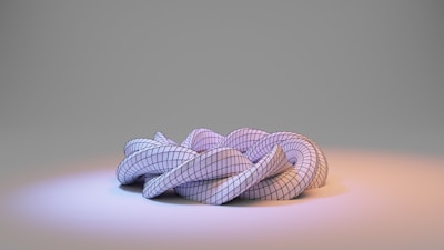 white and brown striped textile