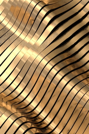 black and white striped textile