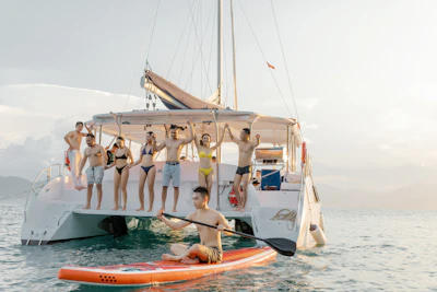 people in the beach during daytime