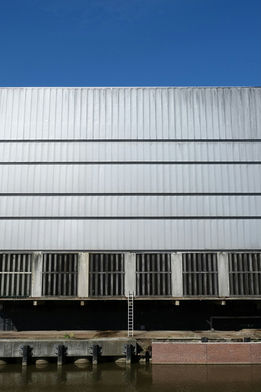 white and black concrete building