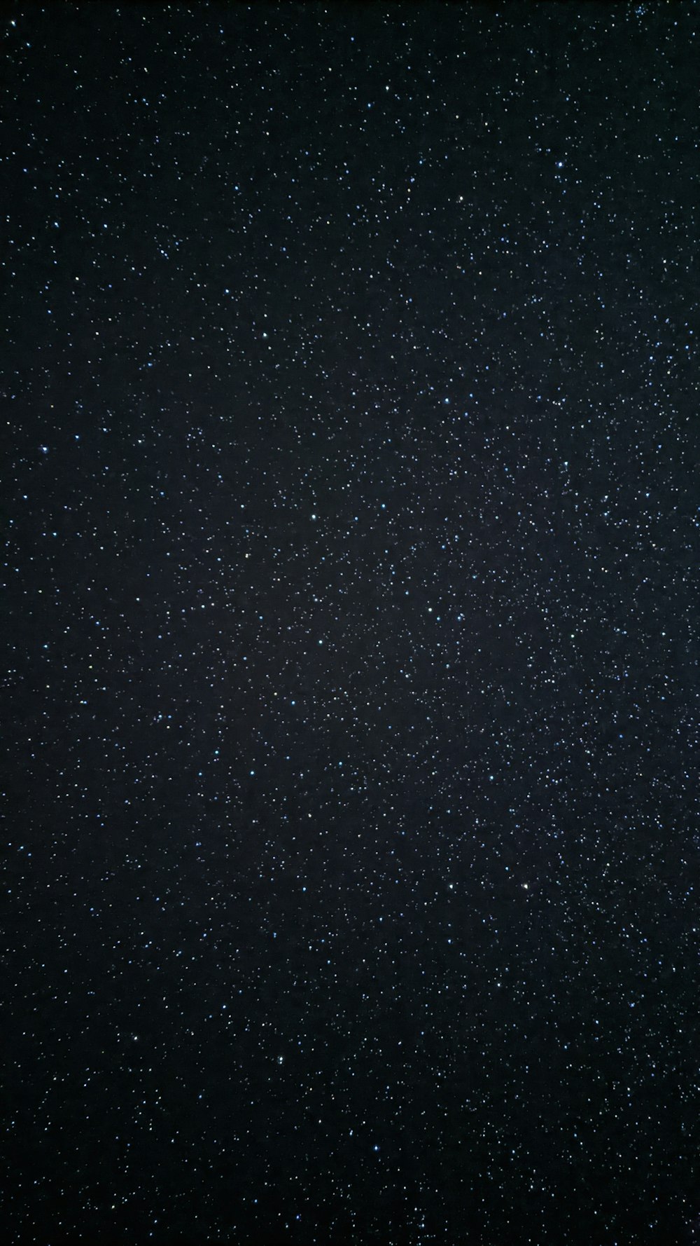 black and white stars in the sky