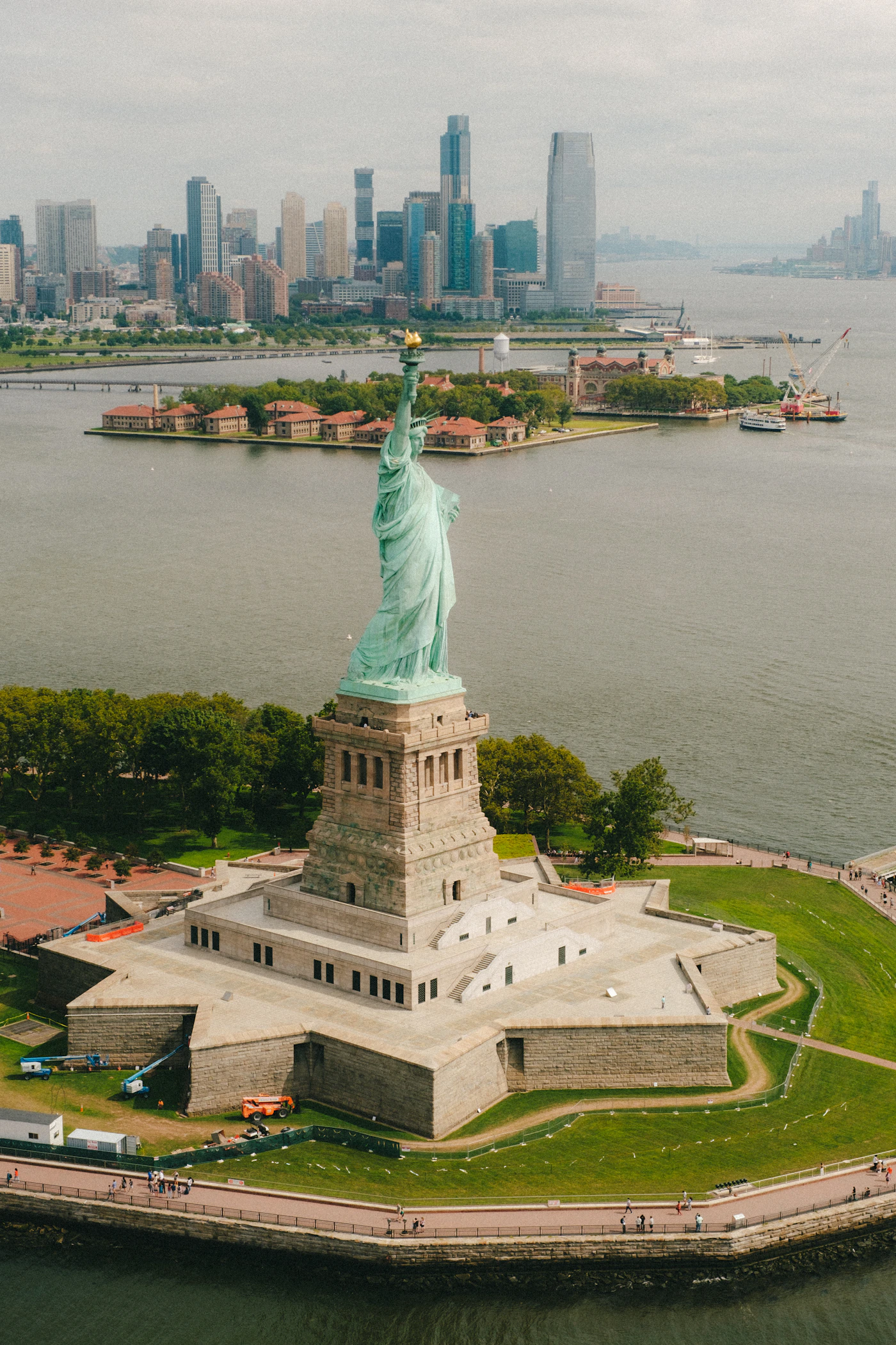 The Statue of Liberty in New York, United States