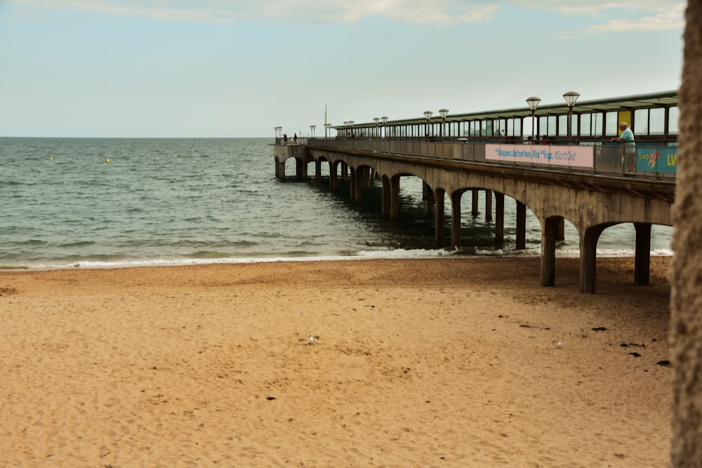 brown wooden dock on sea during daytime