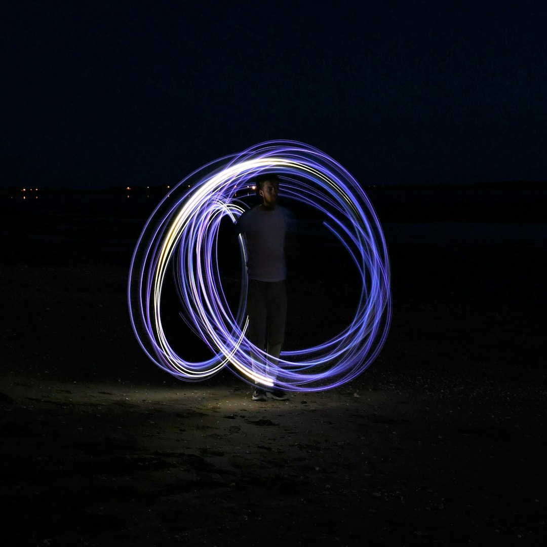 time lapse photography of lights