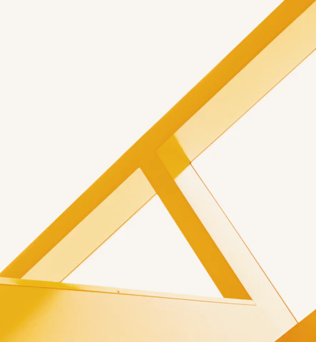 brown wooden frame on white background