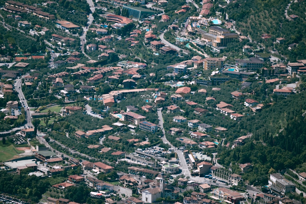 aerial view of city buildings during daytime