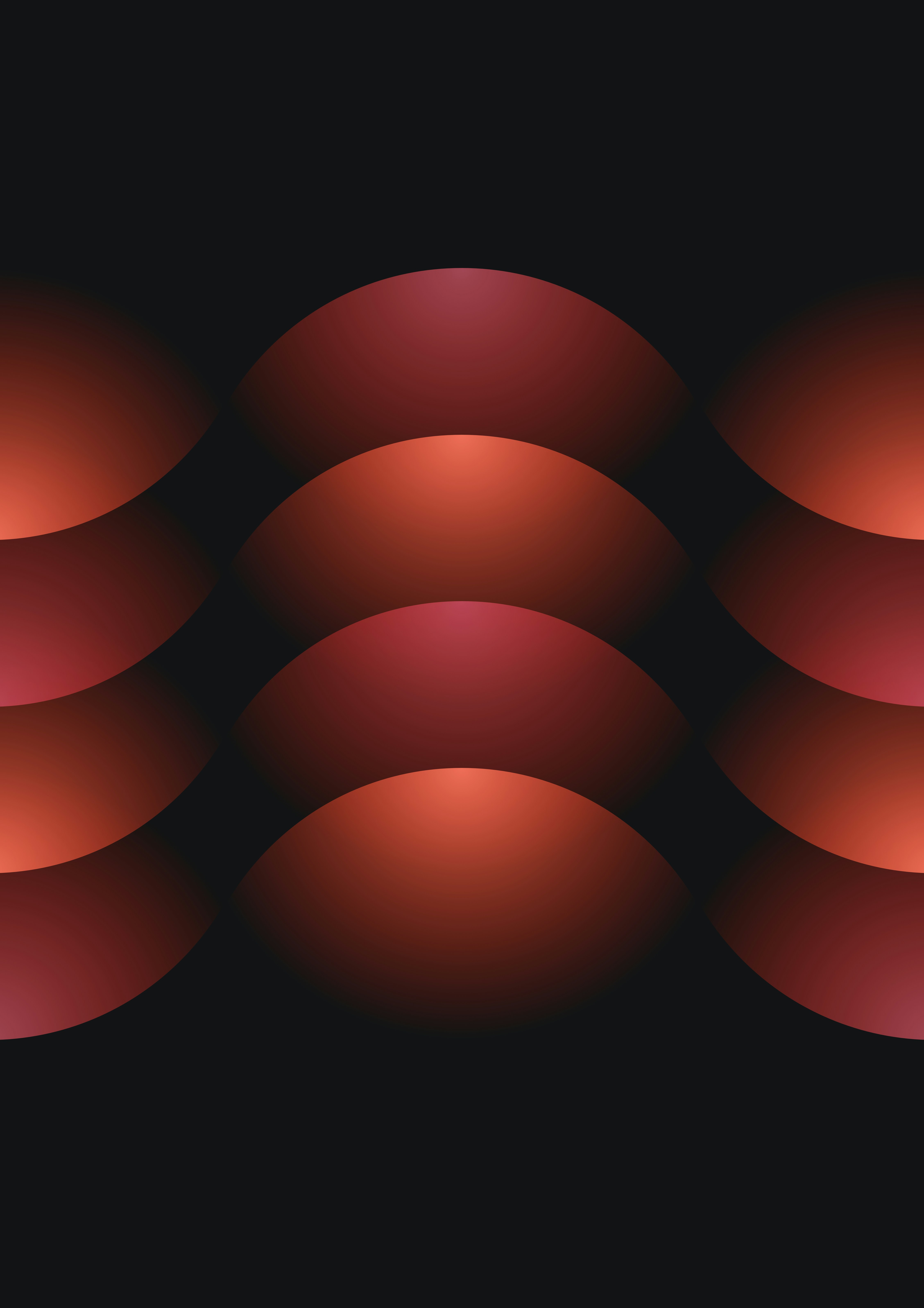 red light on black background