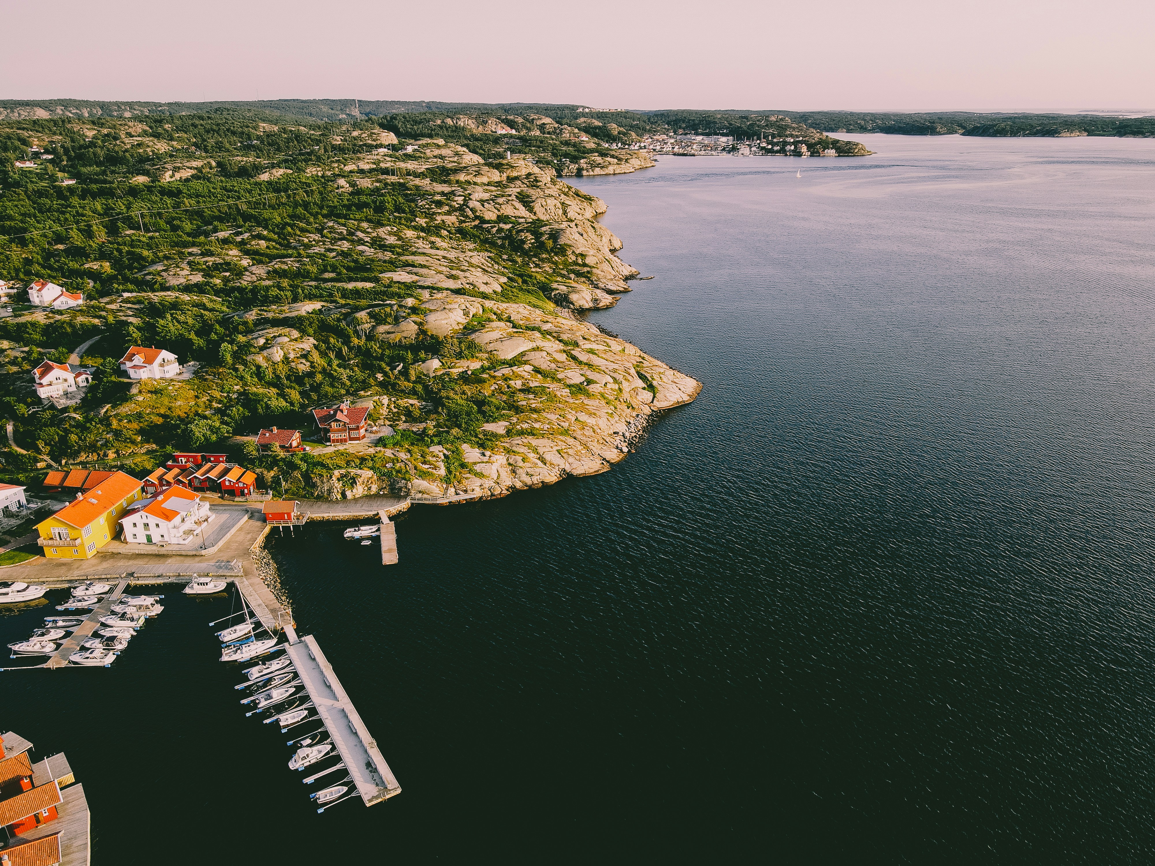 aerial view of green island during daytime