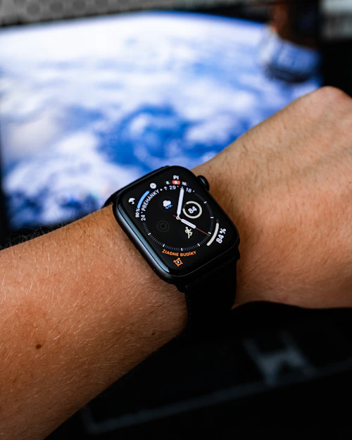 Watch strap detail