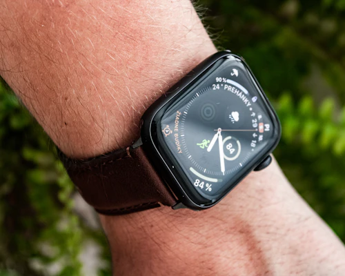 Watch strap detail