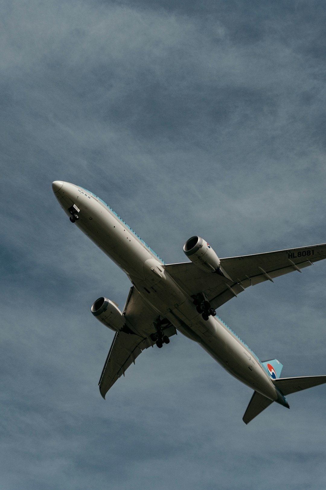 white passenger plane in mid air during daytime