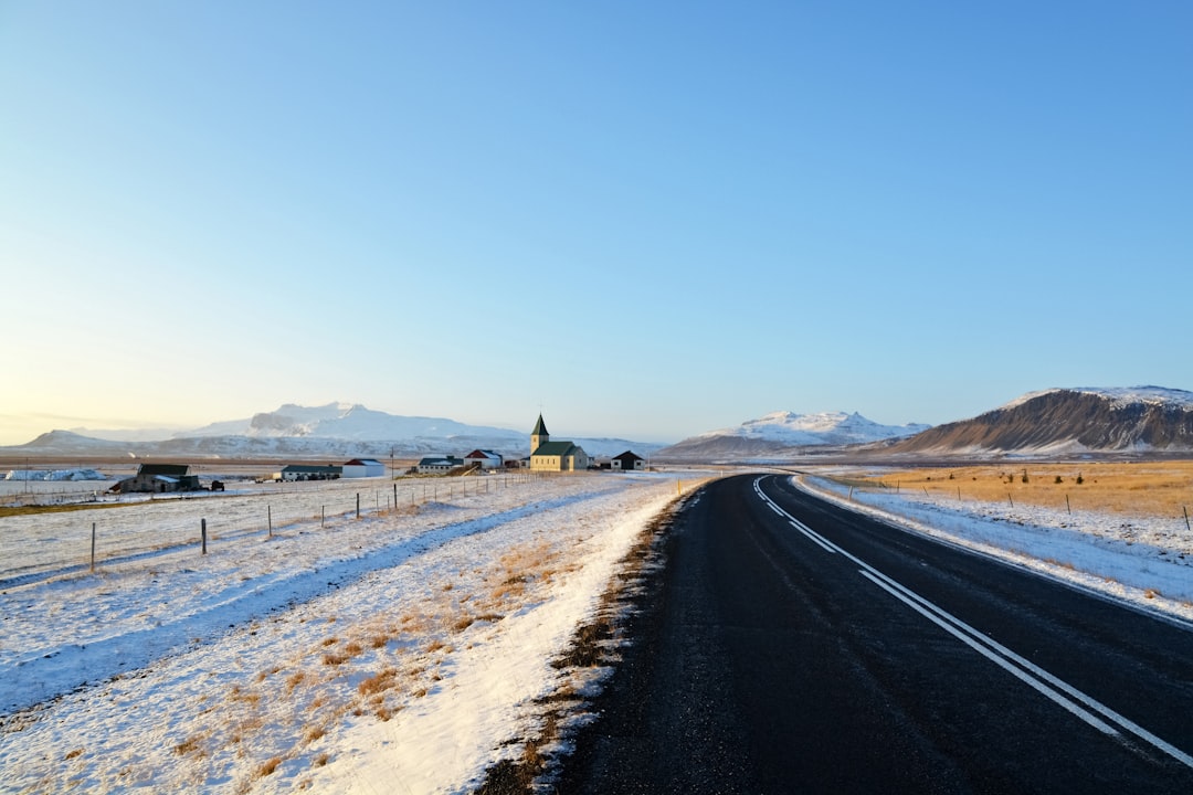 black car on road during daytime