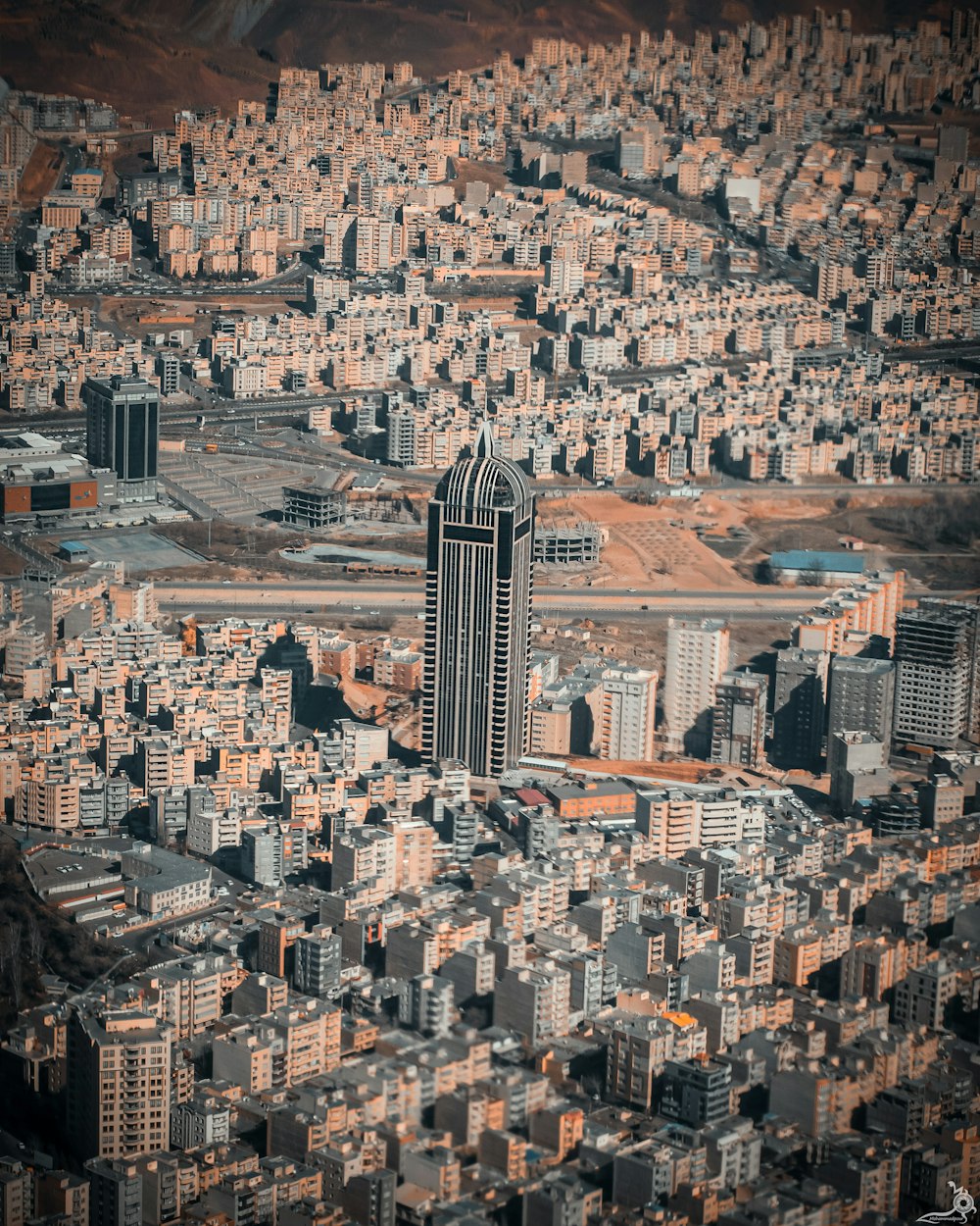 aerial view of city buildings during daytime