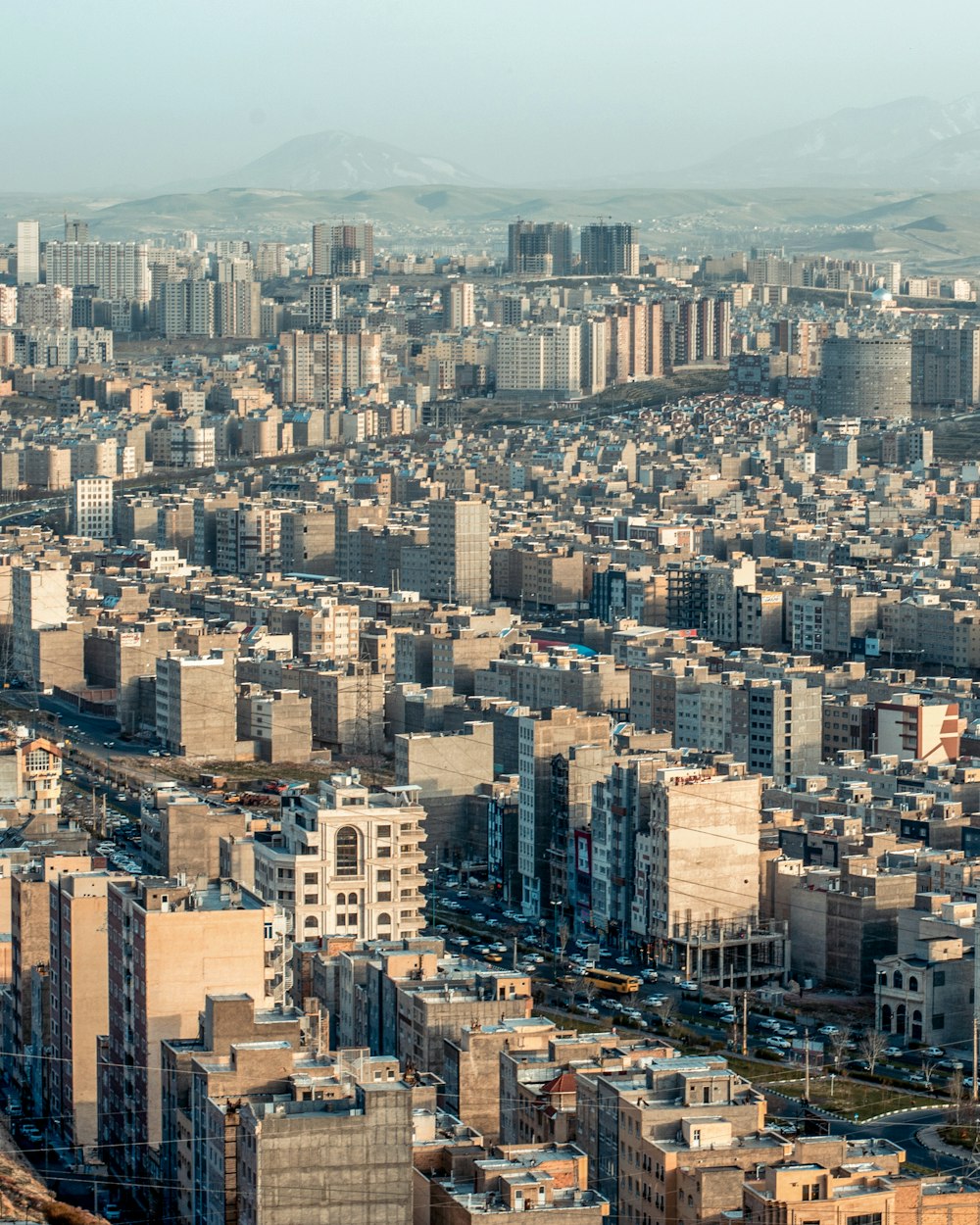 aerial view of city buildings during daytime