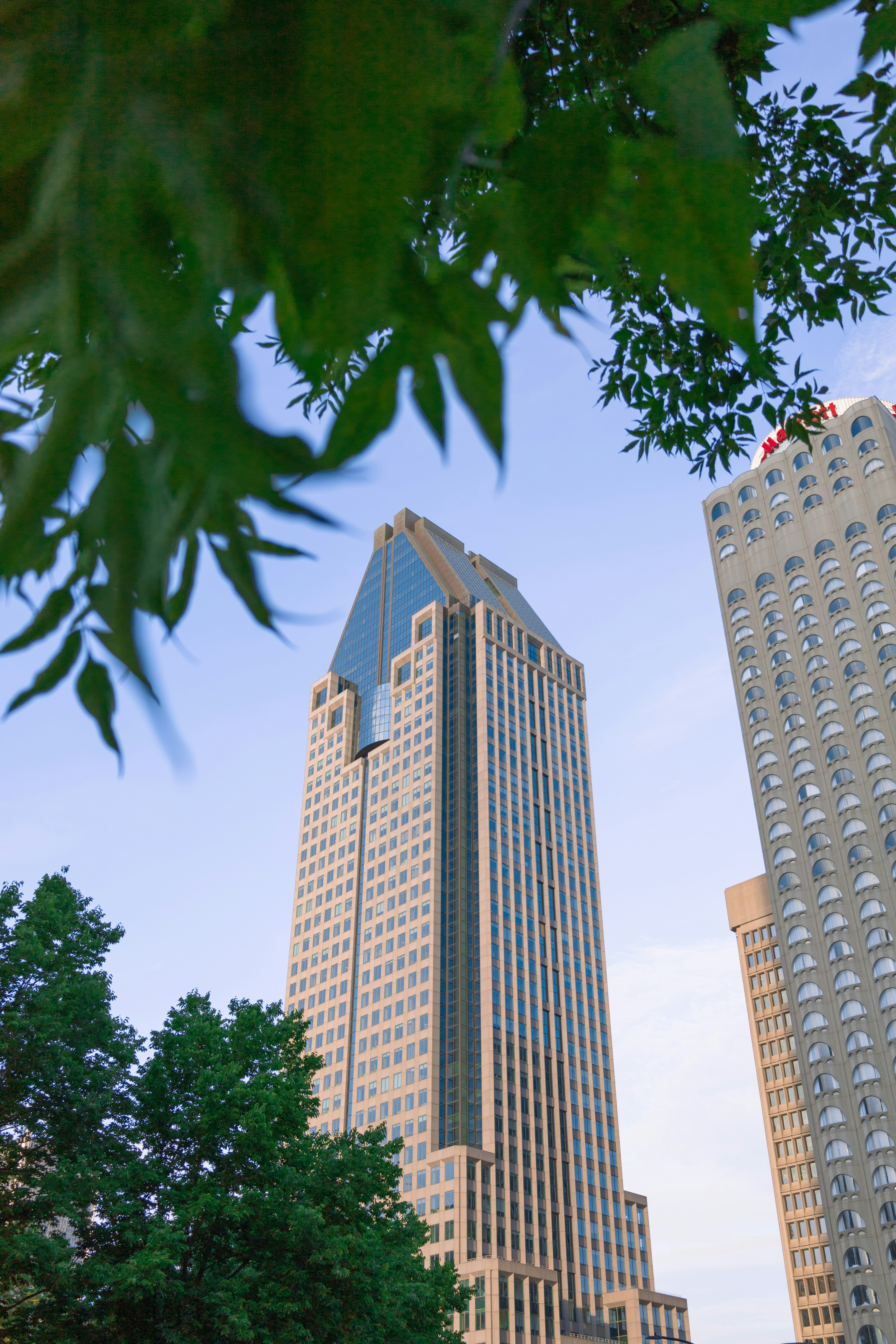 edifício de concreto branco perto de árvores verdes durante o dia