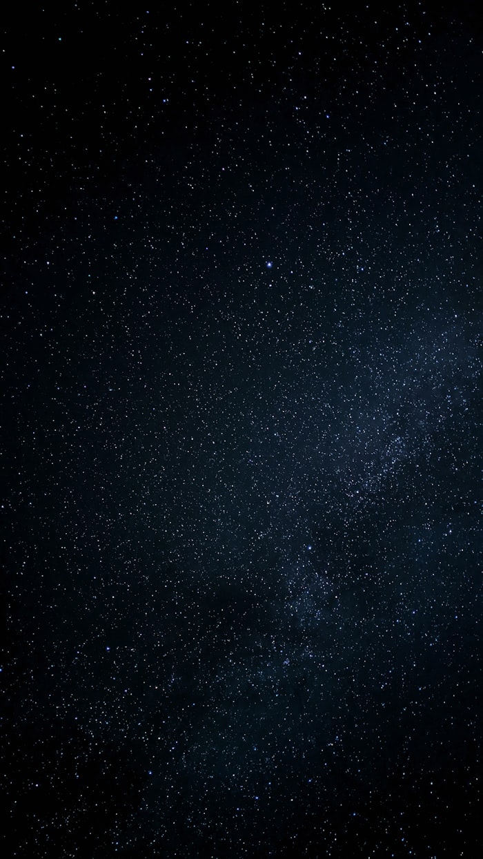 Starry night sky — symbolic of spiritual guidance
