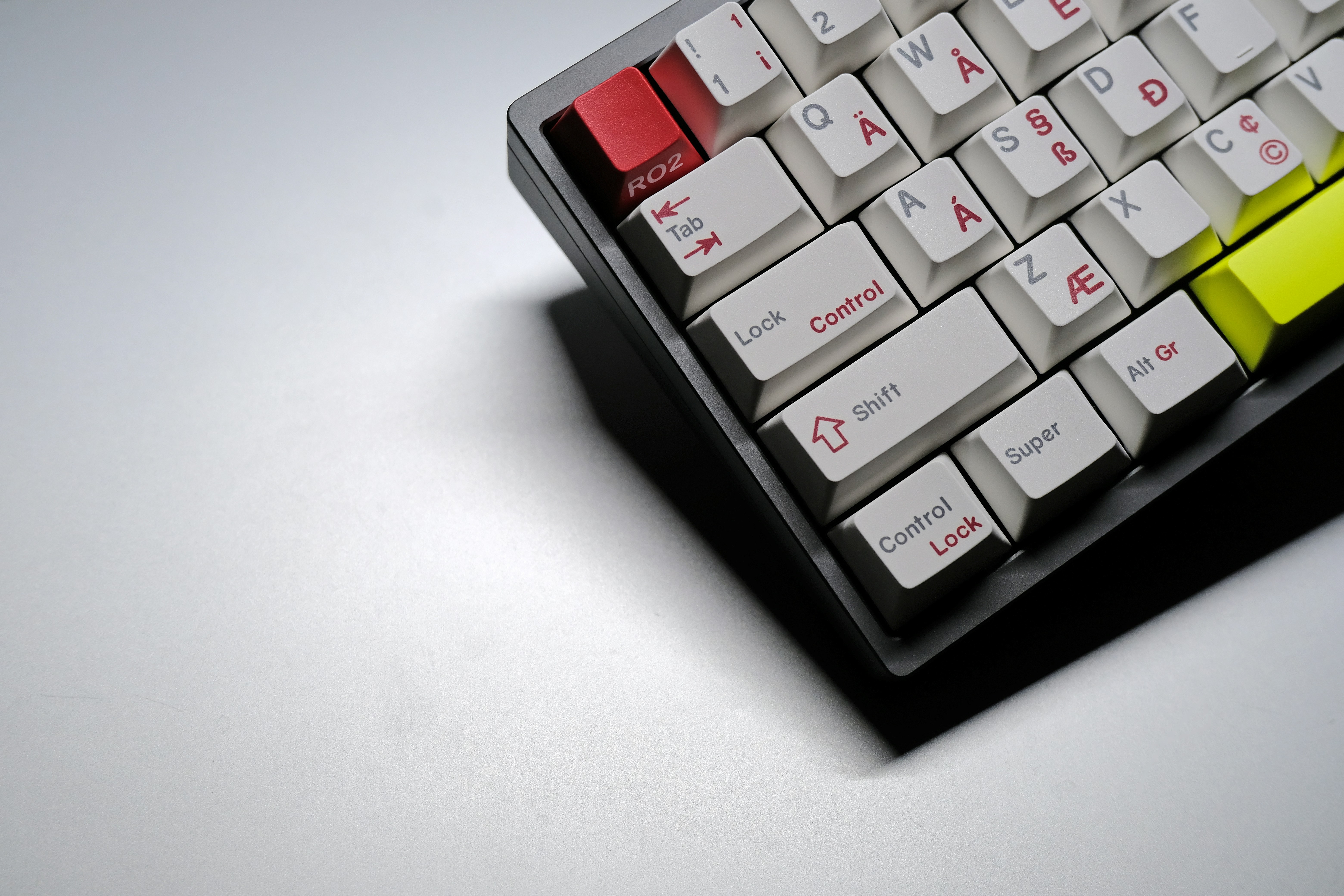 white and black computer keyboard