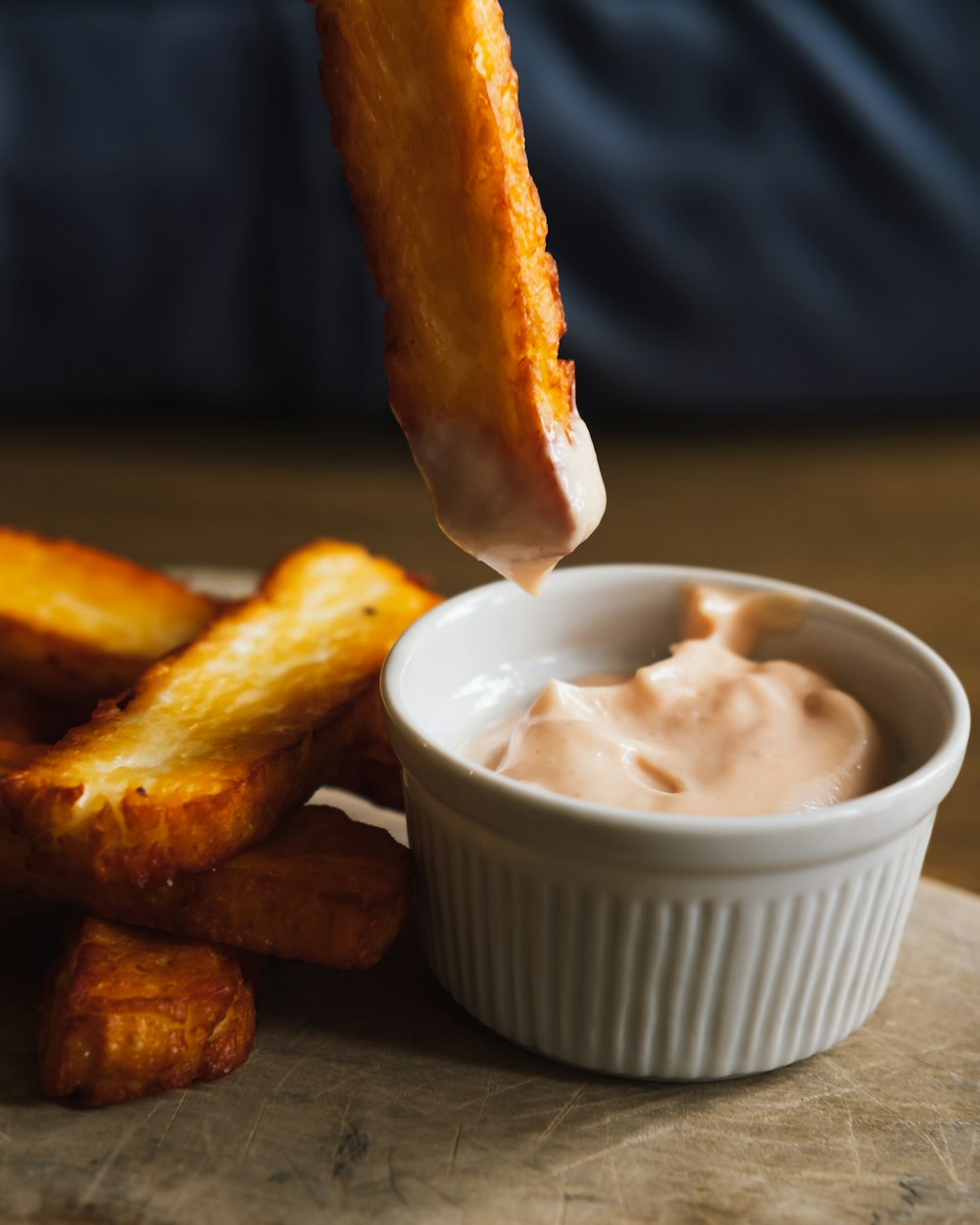 fried food on white plastic container