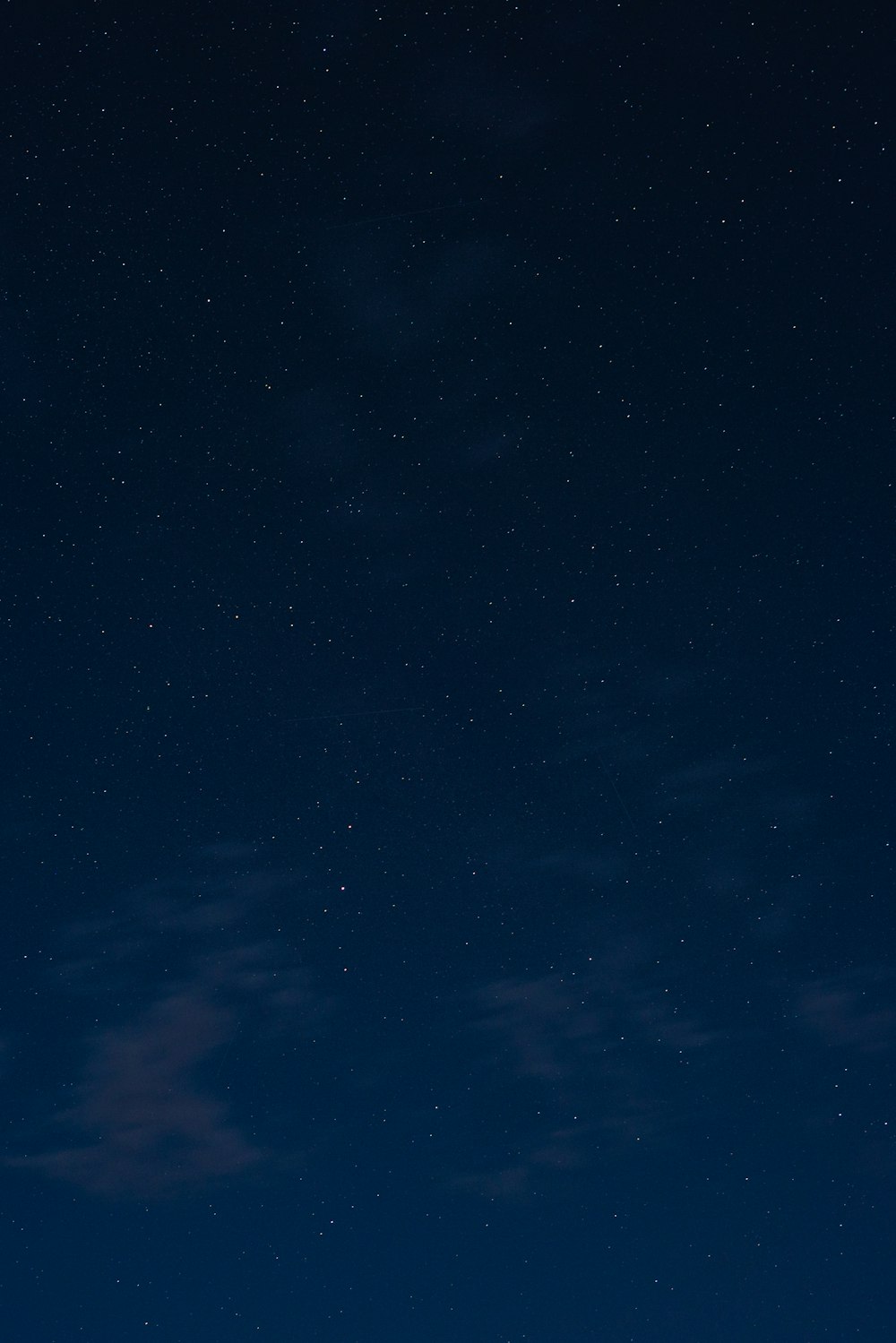 blue sky with stars during night time