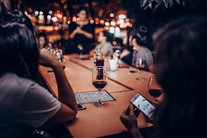people sitting at the table