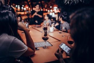 people sitting at the table