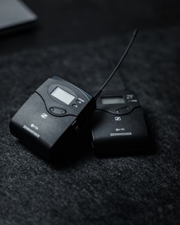 black sony point and shoot camera