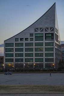 white and green concrete building during daytime