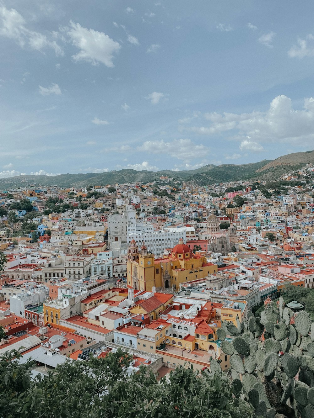 aerial view of city during daytime