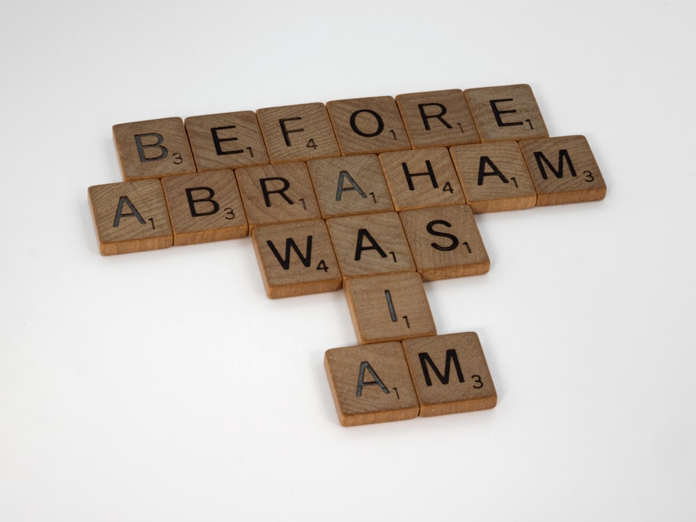 brown wooden blocks on white surface