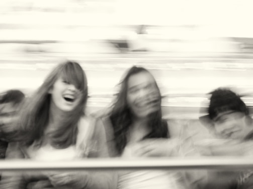 2 women standing side by side