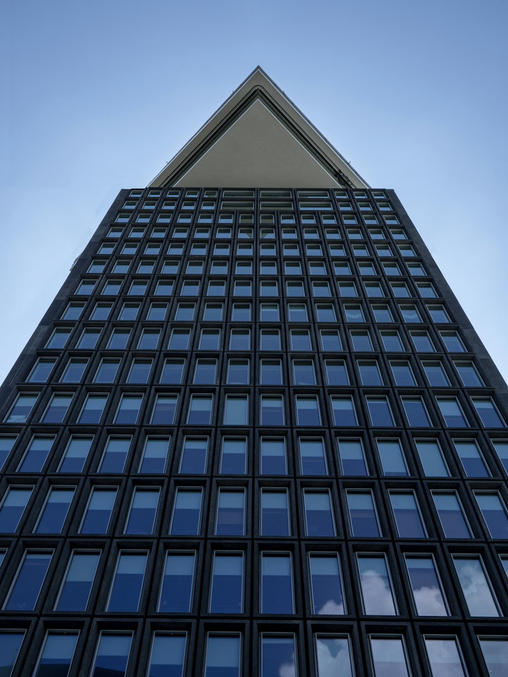 black and white concrete building