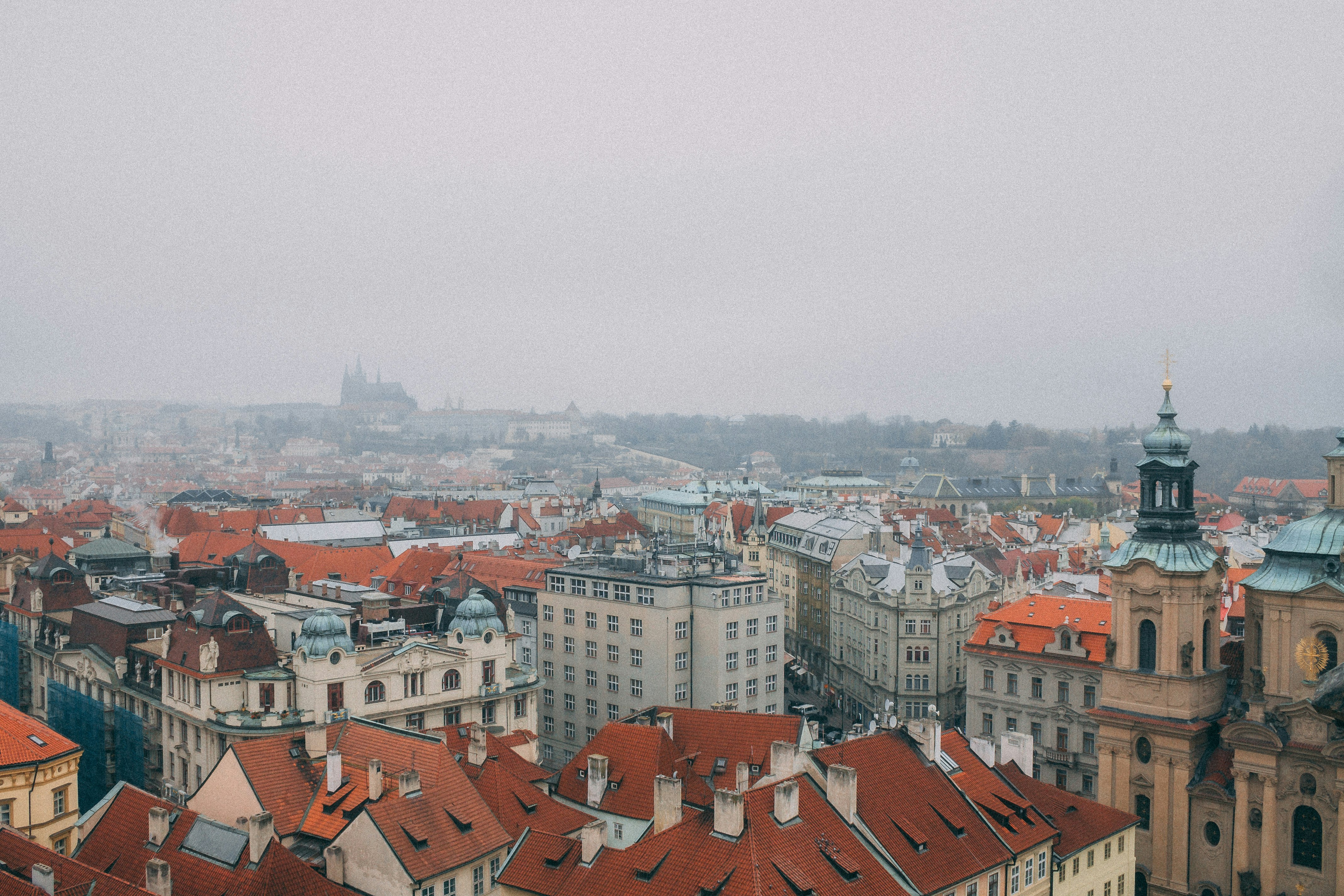 aerial view of city buildings during daytime